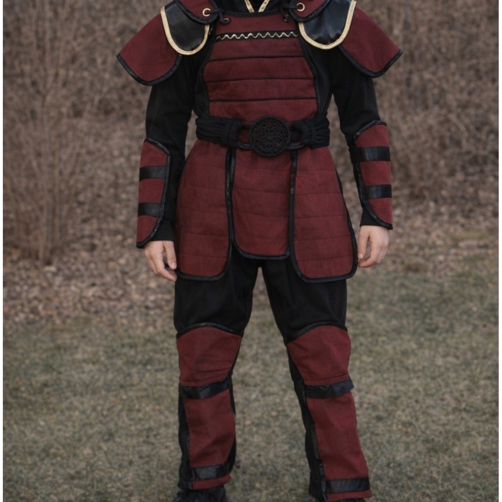 Kids Ninja Samurai Costume Size youth 3t-4t